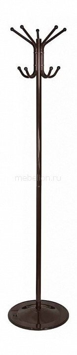 Вешалка-стойка Бюрократ CR-001 коричневый основание круглое металлическая H180 см, основ. D36см