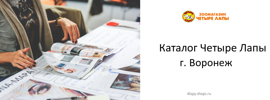 Каталог товаров магазина Четыре Лапы в г. Воронеж